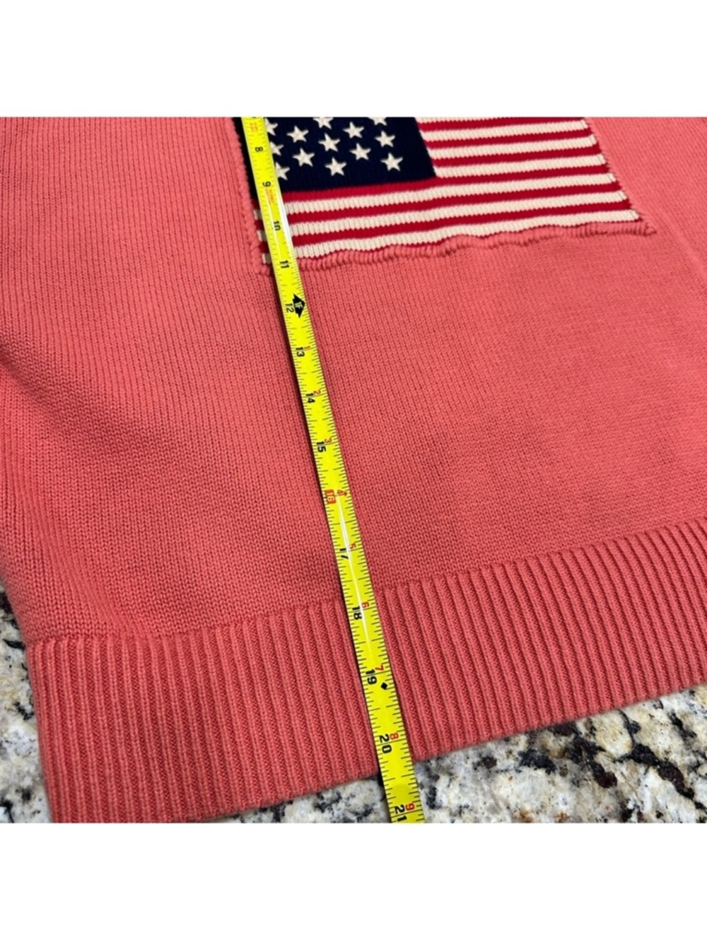 Tuckernuck x Murrays Coral American Flag Sweater 🇺🇸 - Picture 13 of 13